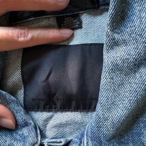 NWOT Alexander Wang Daze Oversized Trucket Relax Denim Jacket, Unisex, size M - Picture 7 of 9